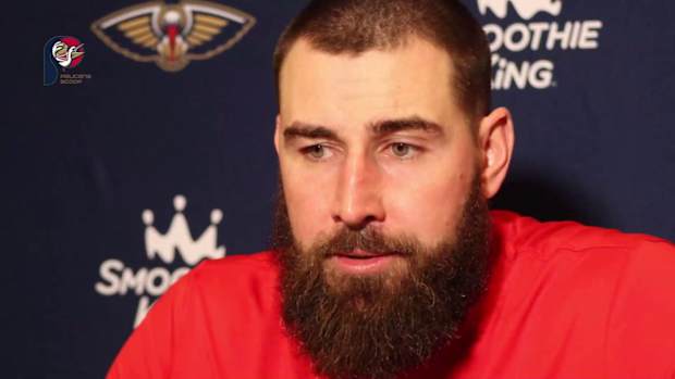 Jonas Valanciunas Postgame Interview - Pelicans at Rockets - Jan. 31